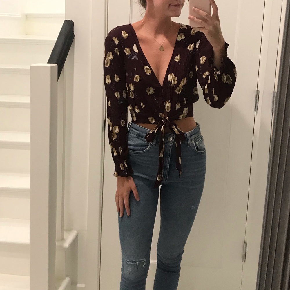 Pacsun long sleeve blouse